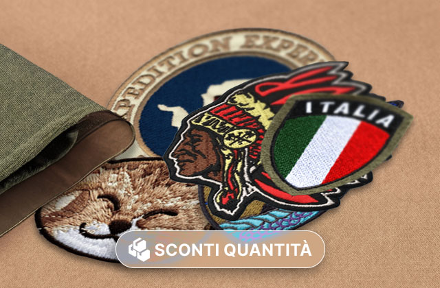 Patches Écussons standard personnalisables